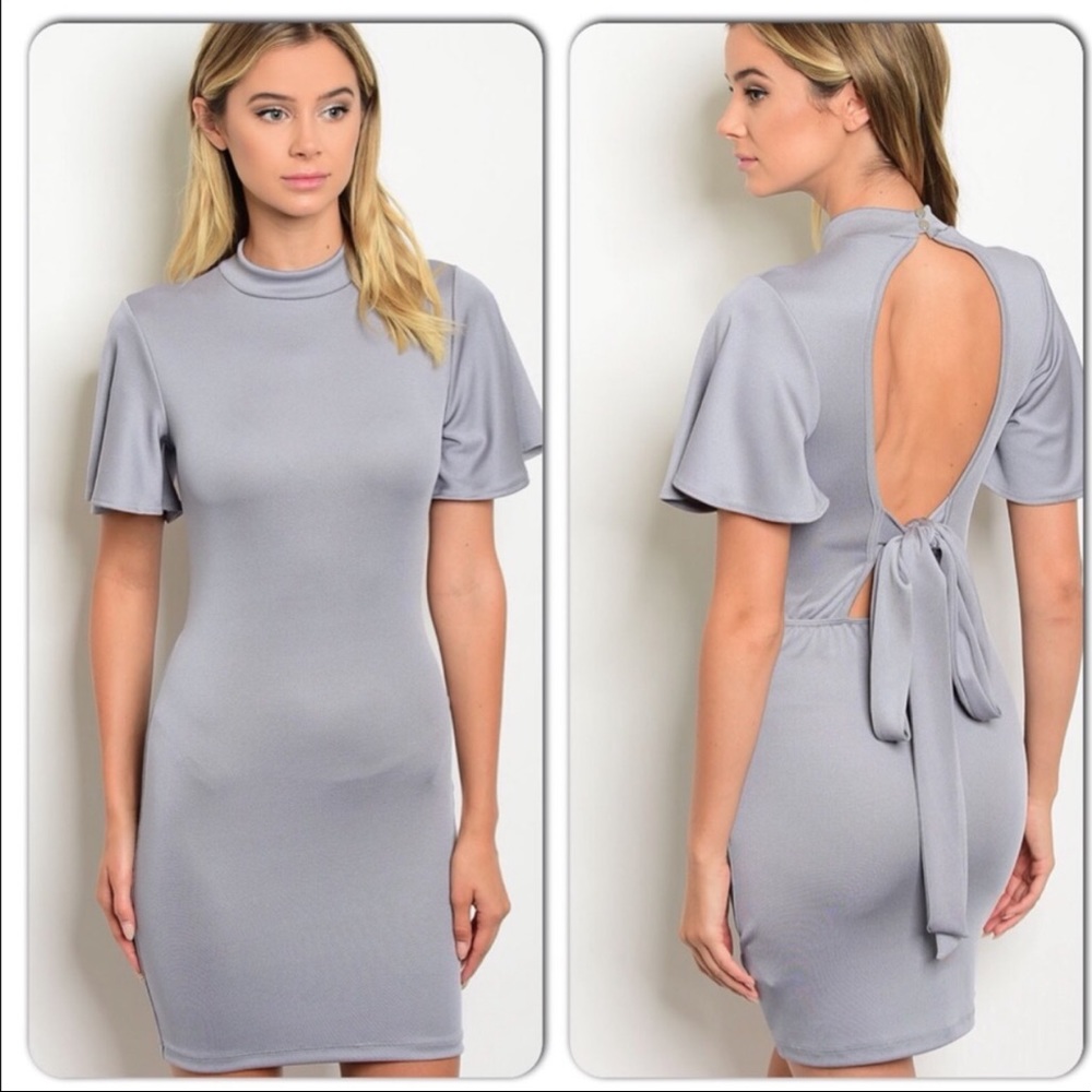 Gray Dress On SALE-LAST ONE